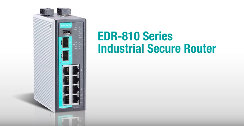 EDR 810: All-in-one industrial secure router